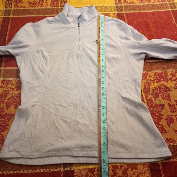 The North Face Quarter Zip Sweater Sz Large - Picture 9 of 12